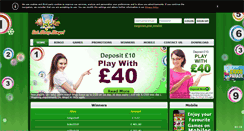 Desktop Screenshot of eatsleepbingo.co.uk